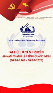 Tuyên truyền kỷ niệm 60 năm thành lập tỉnh Quảng Ninh (30/10/1963-30/10/2013)