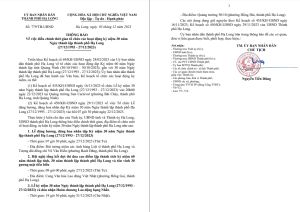 THÔNG BÁO Về việc điều chỉnh thời gian tổ chức các hoạt động kỷ niệm 30 năm  Ngày thành lập thành phố Hạ Long (27/12/1993 - 27/12/2023)