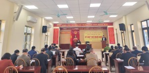 Hội đồng nhân dân phường Hà Trung tổ chức kỳ họp thứ 11, Hội đồng nhân dân phường khóa X