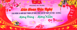 Phường Hà Trung tổ chức liên hoan văn nghệ MỪNG ĐẢNG - MỪNG XUÂN Giáp Thìn 2024.